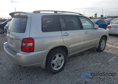 2005 Toyota Highlander Limited V6 from USA, damaged, VIN JTEEP21A750129604